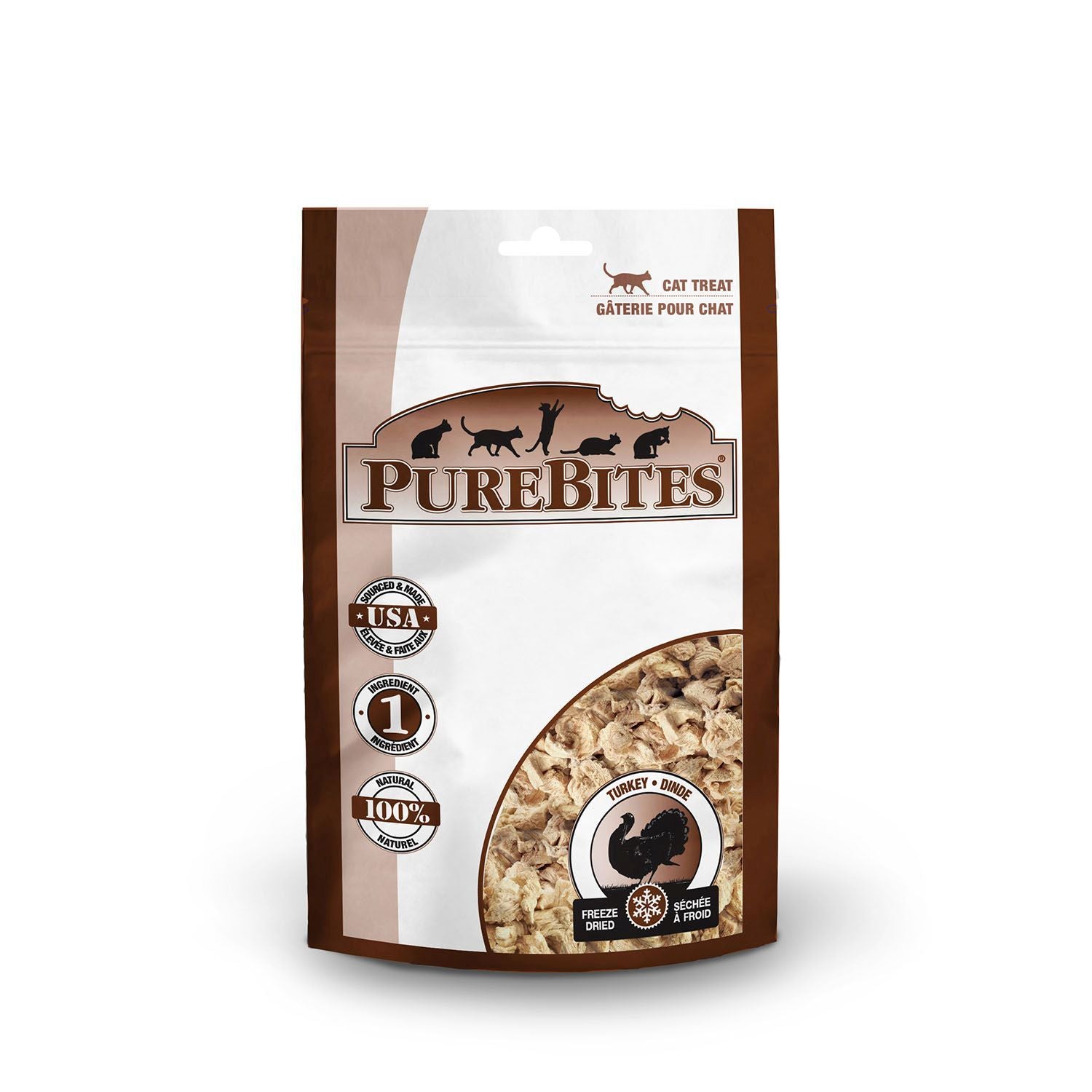 PureBites Feline Freeze-Dried Turkey 26g