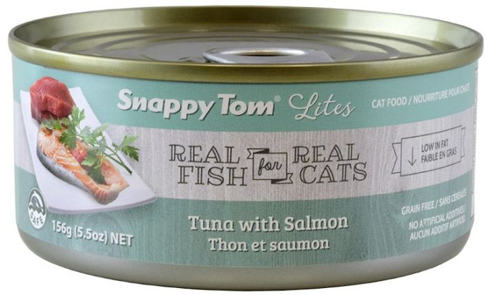 Snappy Tom Lites Tuna with Salmon