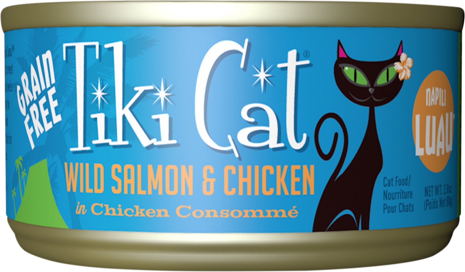 Luau Salmon & Chicken in Chicken Consommé