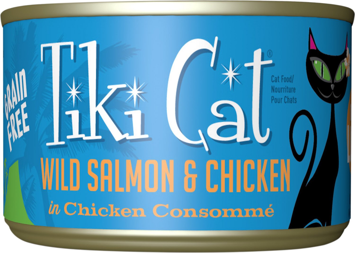 Luau Salmon & Chicken in Chicken Consommé