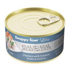 Snappy Tom Lites Chicken With Salmon