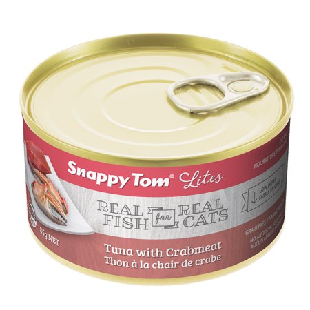 Snappy Tom Lites Tuna With Crab