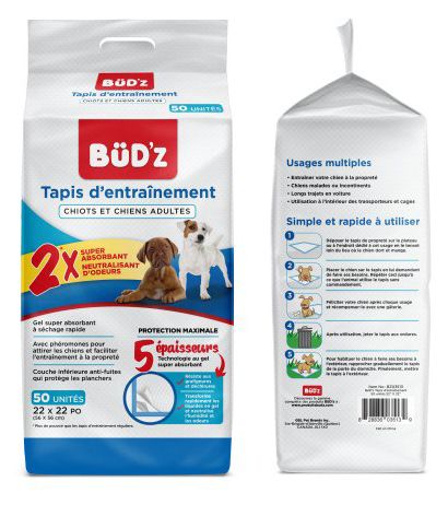 Bud'z Puppy Training Pads