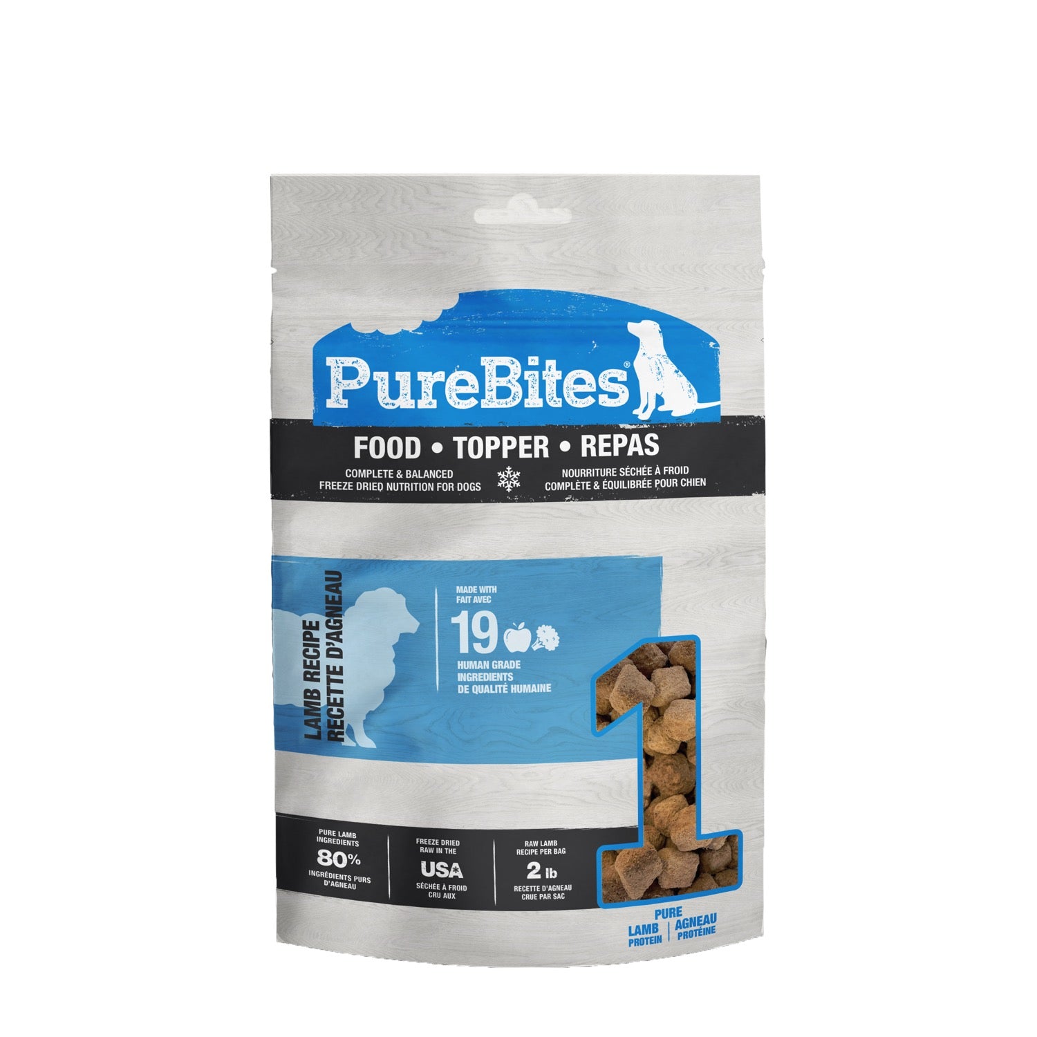 PureBites Canine Lamb Food Topper