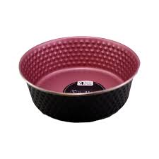 Baxter & Bella Hammered Rose Gold/Black Bowl