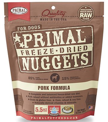 Primal Freeze Dried Pork 5.5oz