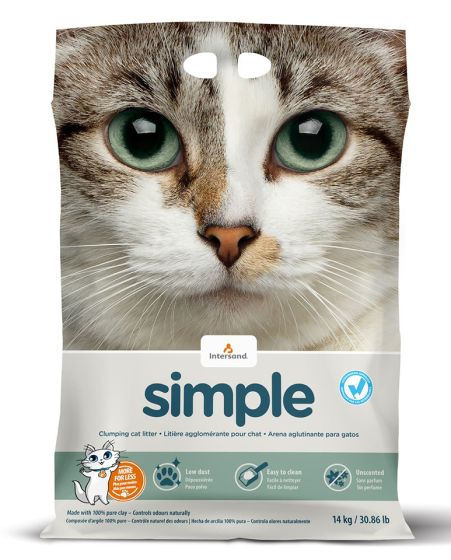 Intersand Simple Cat Litter 14kg