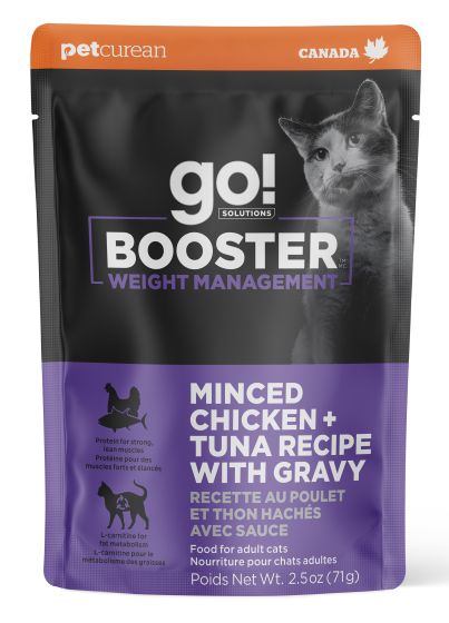 Go! Booster: Weight Management Minced Chicken & Tuna 2.5oz