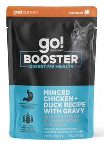 Go! Booster: Digestive Health Minced Chicken & Duck 2.5oz