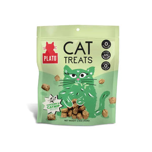 Plato Chicken & Catnip Cat Treats