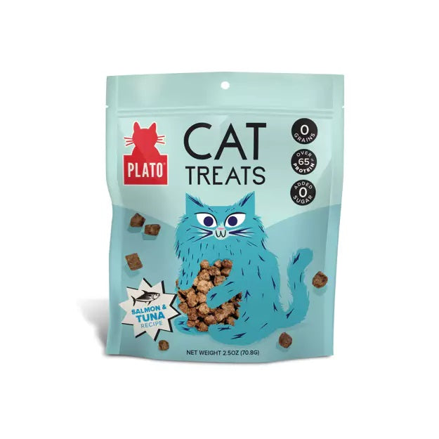 Plato Tuna & Salmon Cat Treats