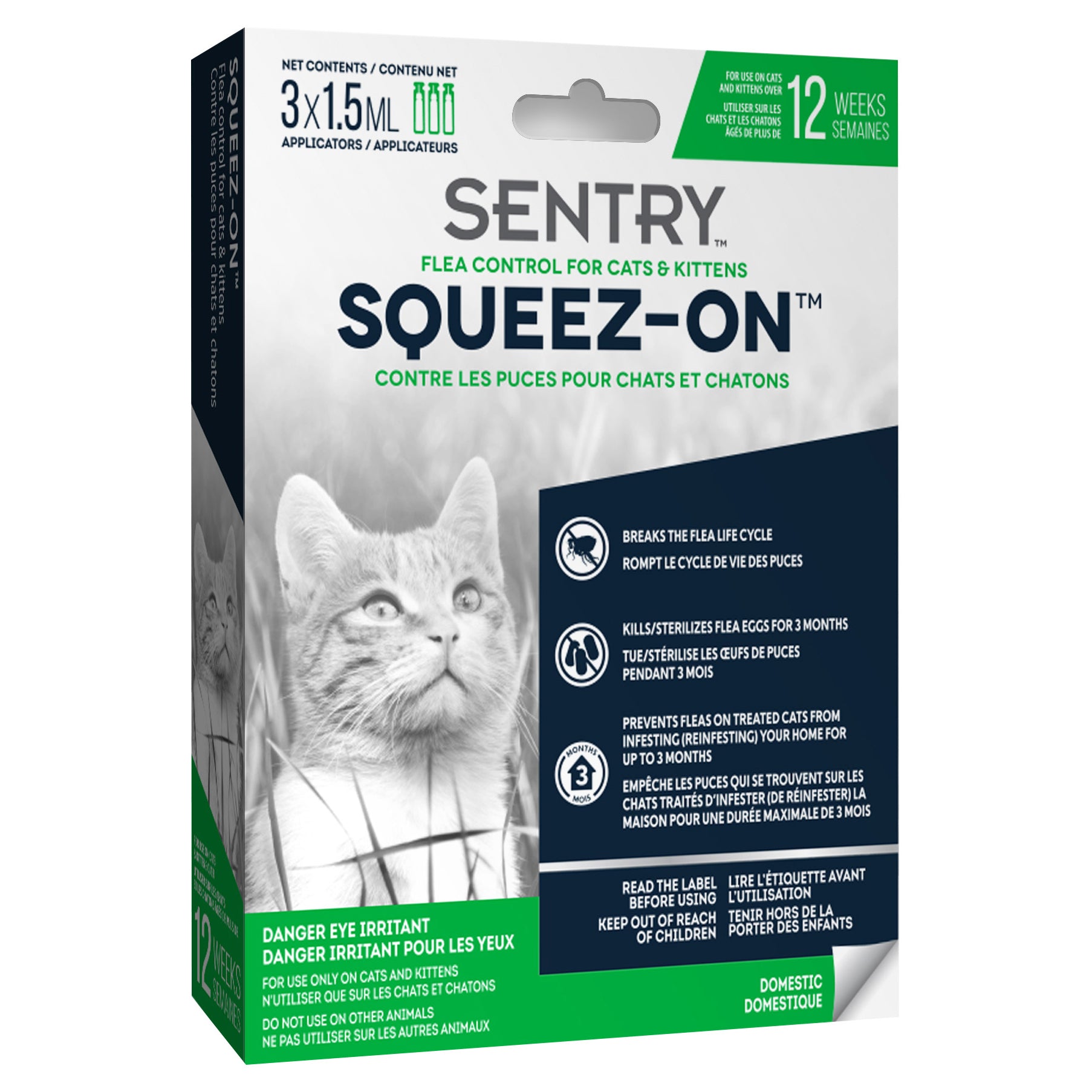 Sentry Squeeze On Flea Treatment