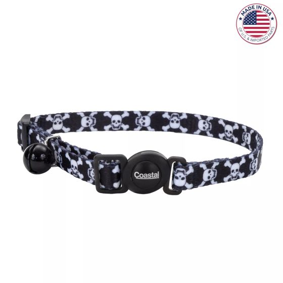 Safe Cat Skulls Breakaway Collar