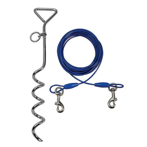 Smart Pet Love Tie Out + Stake 25ft
