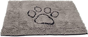 Dirty Dog Doormat Grey 26" x 35"
