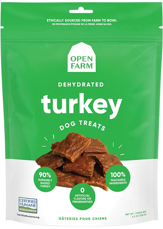Open Farm Dehydrated Turkey Treats