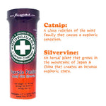 Load image into Gallery viewer, Meowijuana Purrple Passion - Silvervine &amp; Catnip Blend
