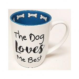PetRageous The Dog Loves Me Best 24oz Mug