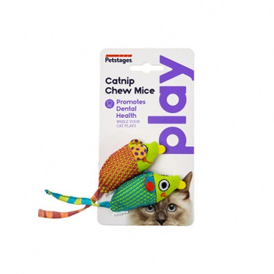 OH Cat Dental Toy Mice 2 Pack