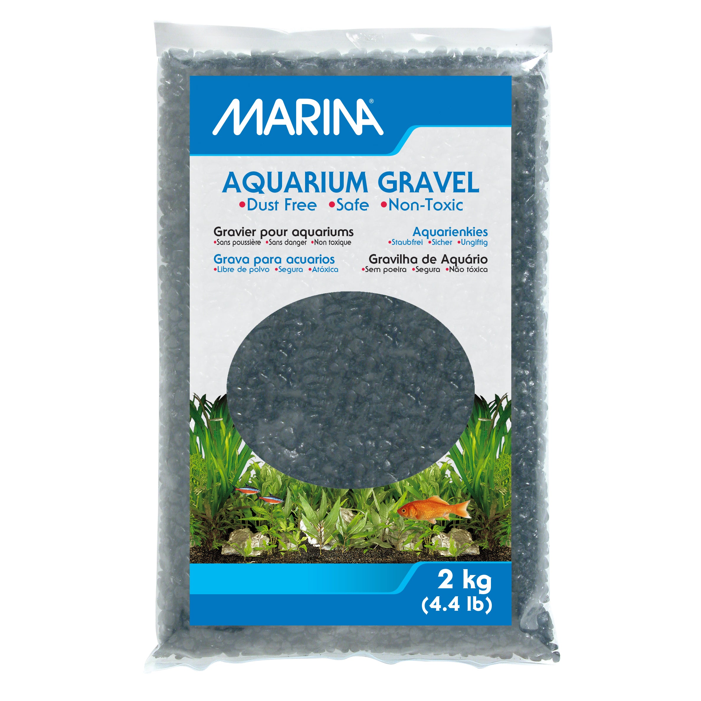 Marina Aquarium Gravel Black 2kg
